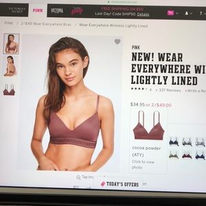 NWOT Victoria Secret PINK Bra